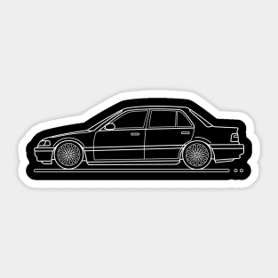 civic W Sticker